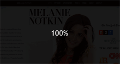 Desktop Screenshot of melanienotkin.com